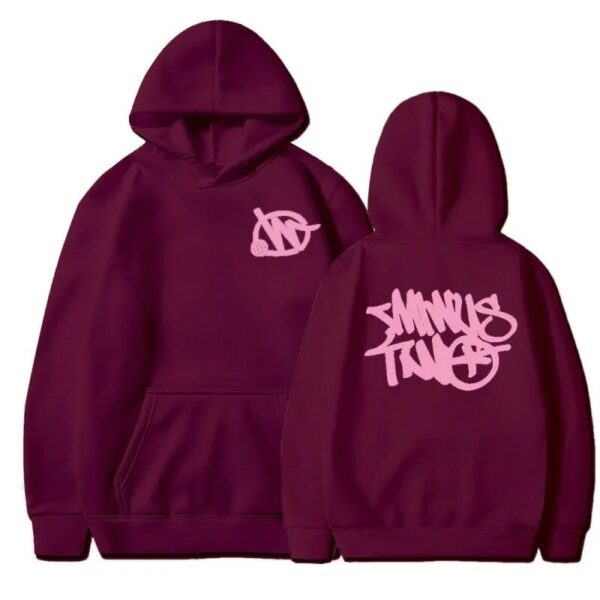 Minus Two Purple Pink Basic Hoodie