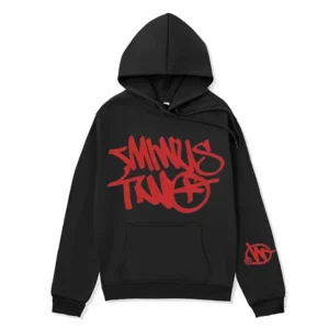 Hoodie Minus Two Hood Black Red