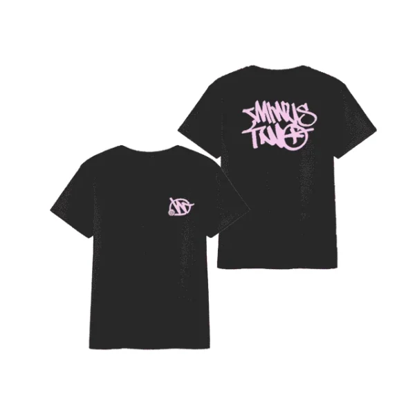 Minus Two Black Basic T Shirt