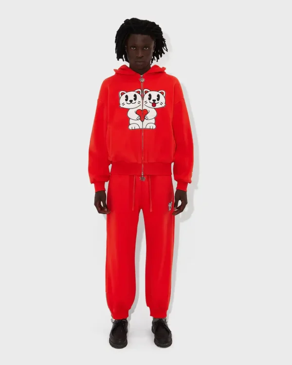 Minus Two Red Kitty Tracksuit